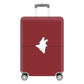 Rouge Motif Lapin / S Housse De Protection Pour Valises Univers du Voyage