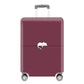 Rouge Motif Petit Chat / S Housse De Protection Pour Valises Univers du Voyage