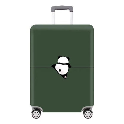Vert Motif Panda / S Housse De Protection Pour Valises Univers du Voyage