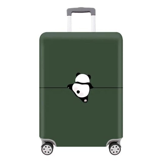 Vert Motif Panda / S Housse De Protection Pour Valises Univers du Voyage