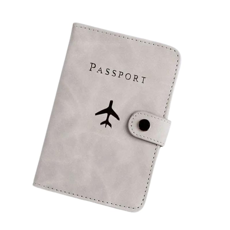 Gris Joli Porte Documents Voyage Univers du Voyage