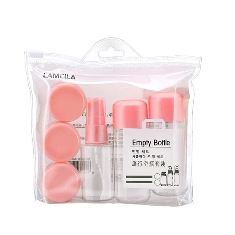 Rose Kit De Voyage Flacons Vides Univers du Voyage