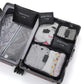 Noir Kit Organisateur De Bagage Univers du Voyage