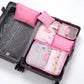 Rose Kit Organisateur De Bagage Univers du Voyage