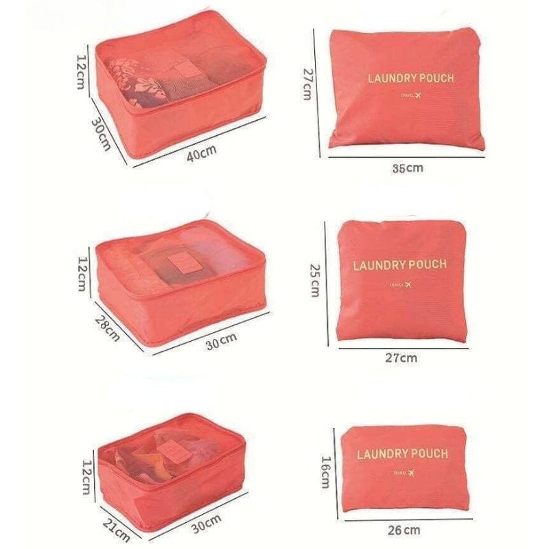 Kit Organisateur De Bagage Univers du Voyage