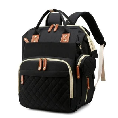 Noir Lit Sac à Langer Bébé Pliable Univers du Voyage