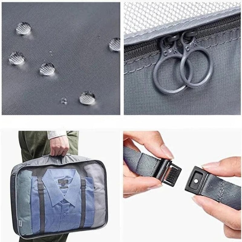 Lot Organisateur Bagages Univers du Voyage