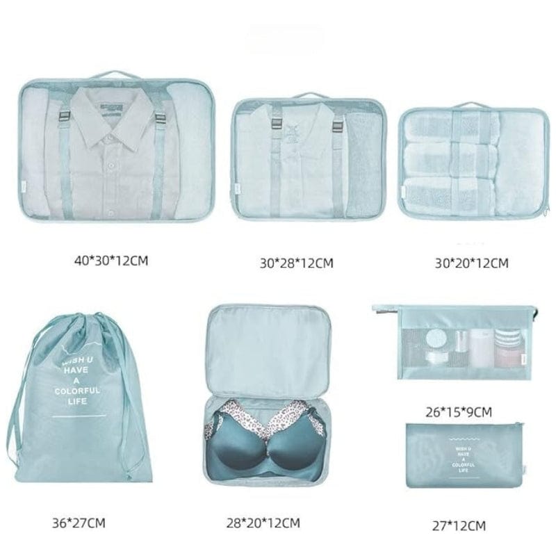 Lot Organisateur Bagages Univers du Voyage