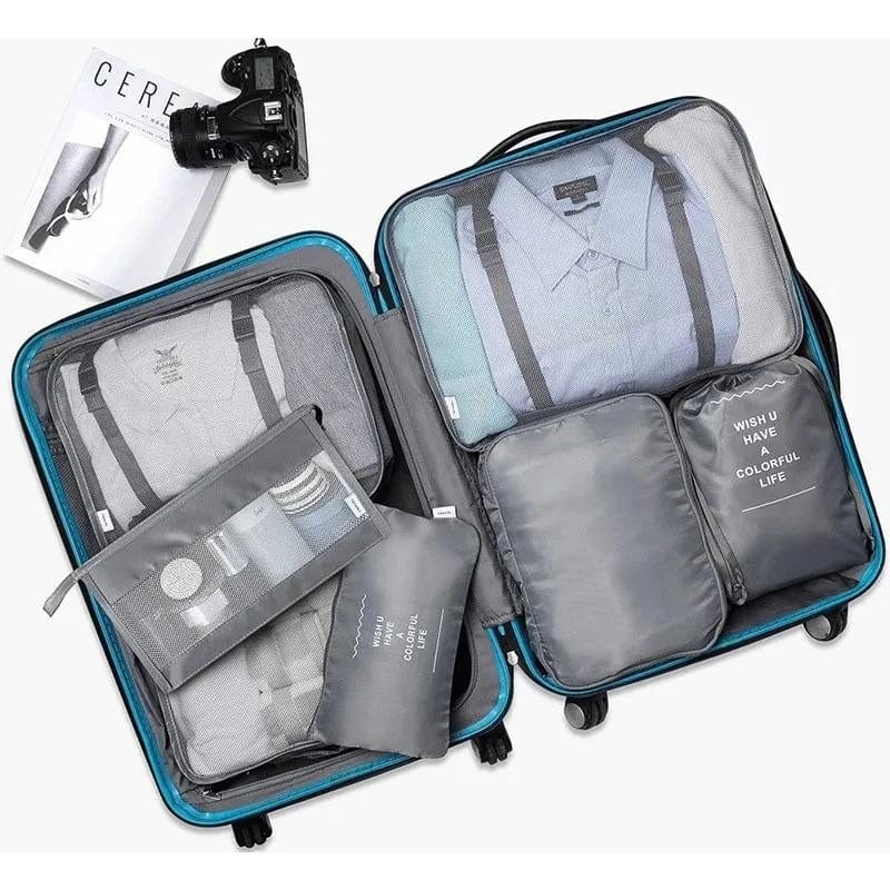 Lot Organisateur Bagages Univers du Voyage