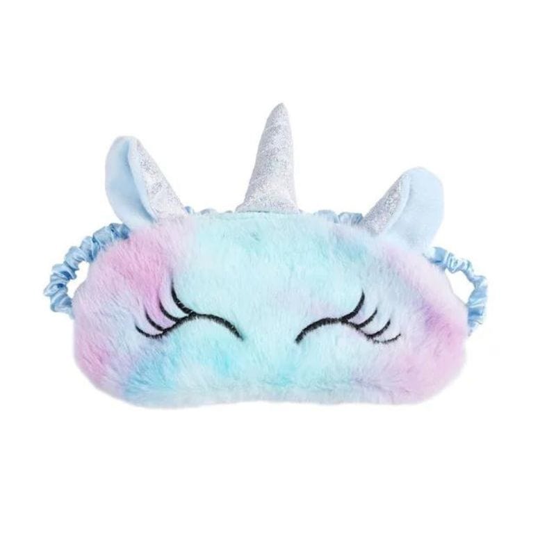 Bleu Masque De Nuit Enfant Licorne Univers du Voyage