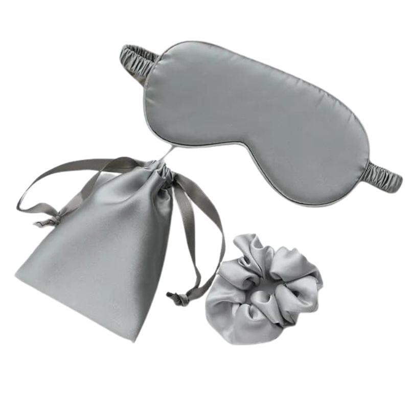 Gris Trois Pièces Masque De Nuit Luxe Univers du Voyage