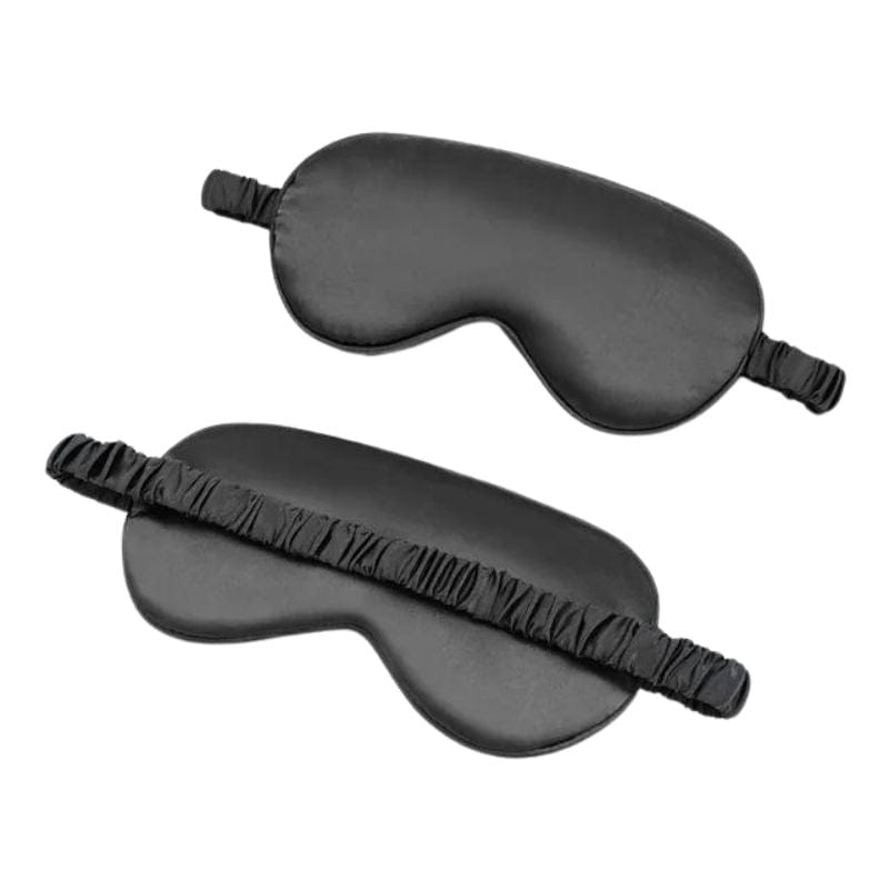 Noir Simple Masque Masque De Nuit Luxe Univers du Voyage