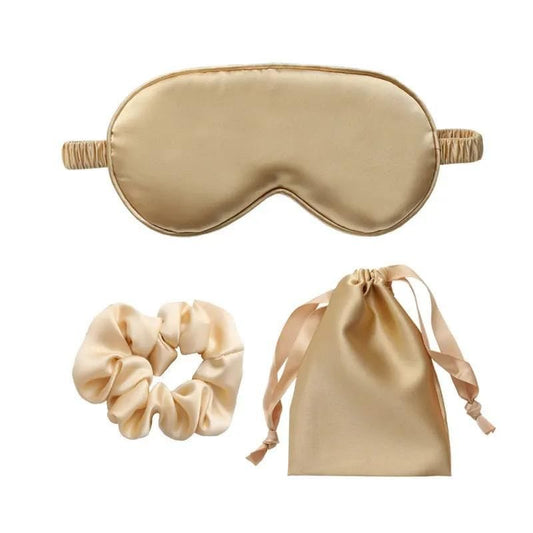 Or Trois Pièces Masque De Nuit Luxe Univers du Voyage