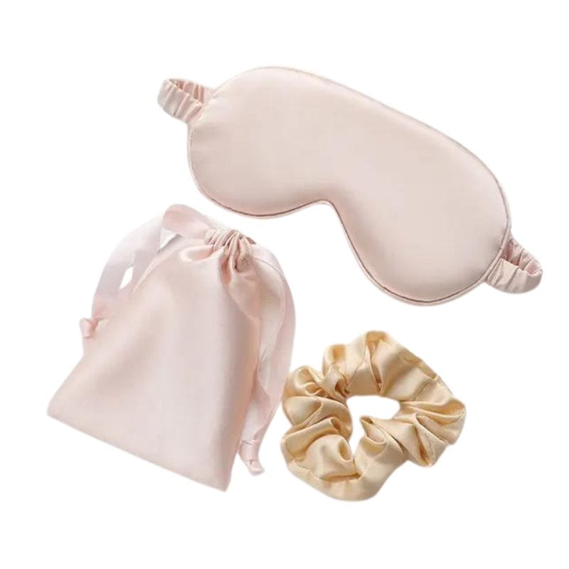 Rose Trois Pièces Masque De Nuit Luxe Univers du Voyage