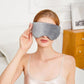 Gris Masque de Nuit Souple en Coton Univers du Voyage