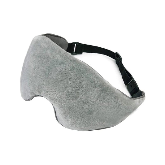Gris Masque de Nuit Souple en Coton Univers du Voyage