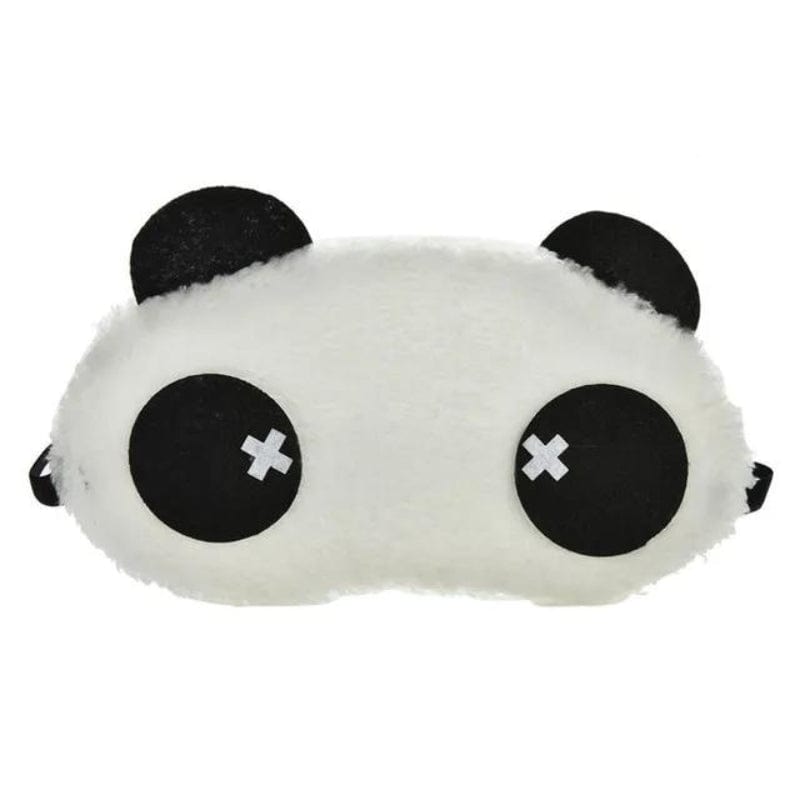 Blanc à Motifs Croix Masque De Sommeil Enfant Univers du Voyage