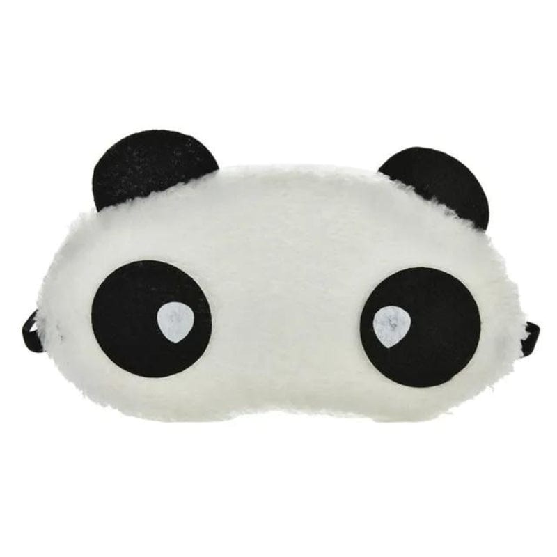 Blanc à Motifs Goûtes de Pluie Masque De Sommeil Enfant Univers du Voyage