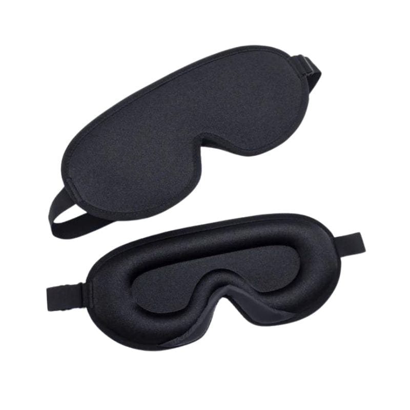 Noir 1 Masque De Sommeil Pour Avion Univers du Voyage