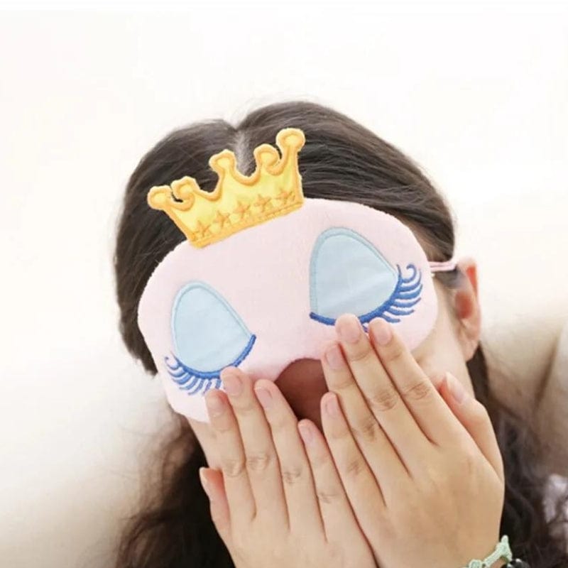 Masque De Sommeil Pour Enfant Fille Univers du Voyage