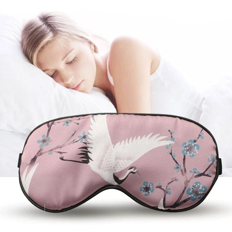 Masque De Sommeil Satin Univers du Voyage