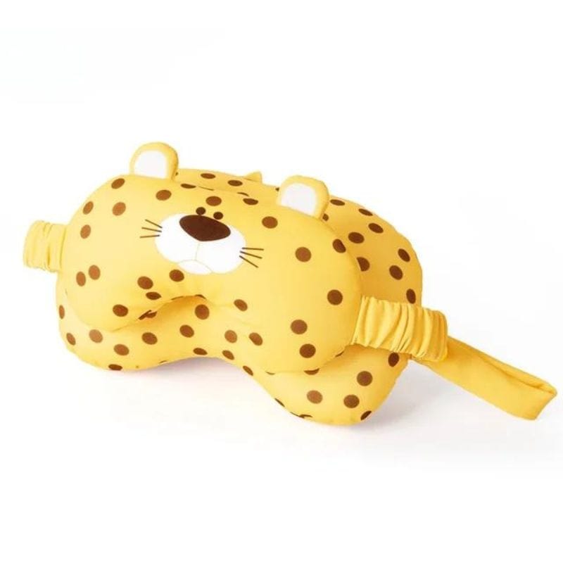 Jaune Masque De Voyage Oreiller Univers du Voyage