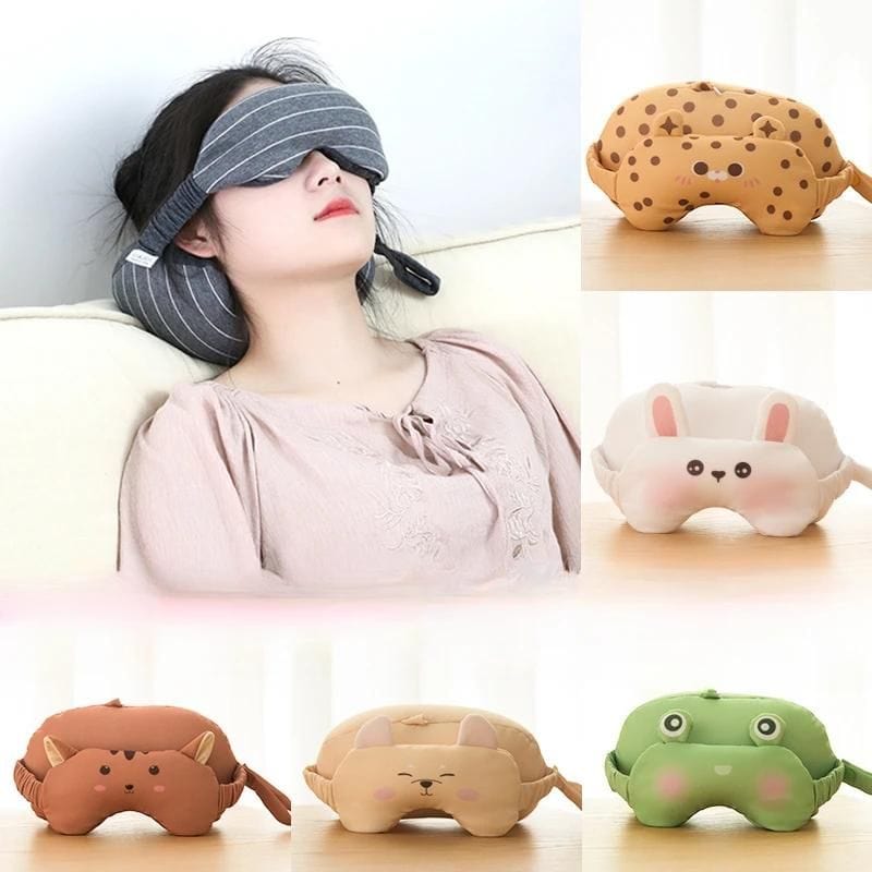 Masque De Voyage Oreiller Univers du Voyage