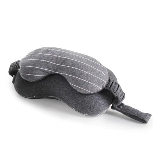 Gris Foncé Masque Et Oreiller De Voyage Univers du Voyage