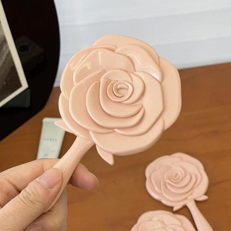 Miroir De Poche En Forme De Rose Univers du Voyage