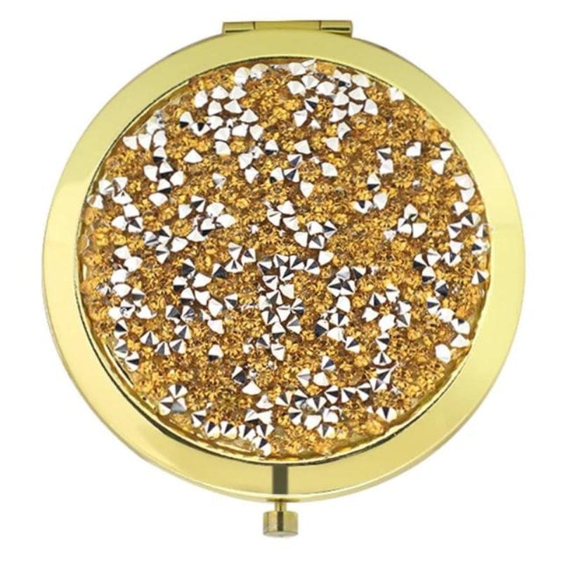 Or 3 Miroir De Poche Luxe Univers du Voyage