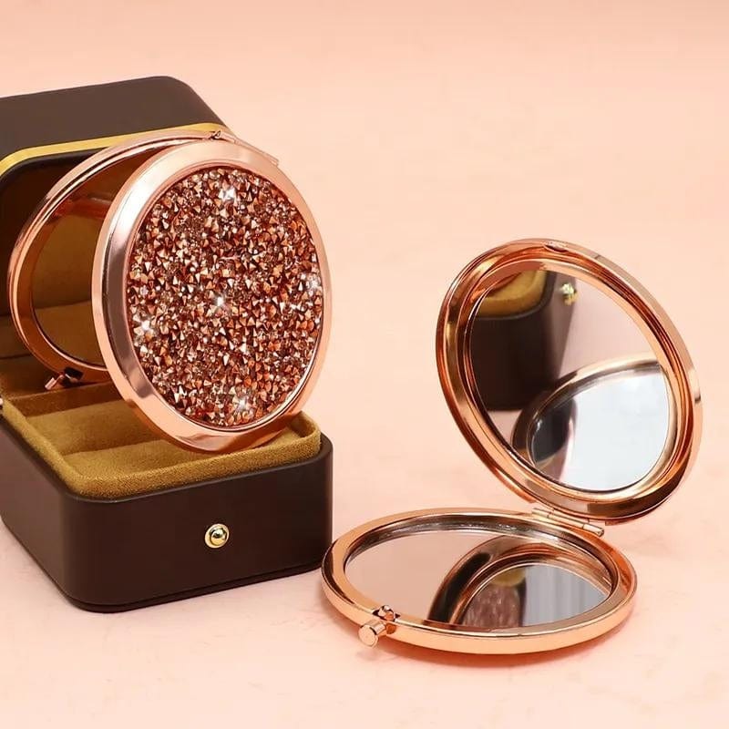 Miroir De Poche Luxe Univers du Voyage