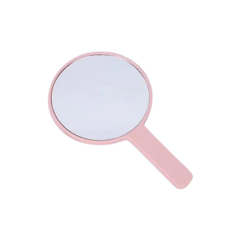 Rose / Rond avec Manche Miroir De Poche Maquillage Univers du Voyage