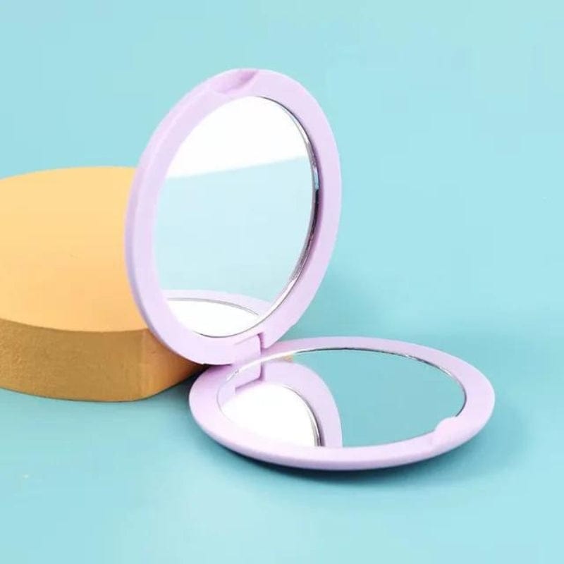 Violet / Pliante Miroir De Poche Maquillage Univers du Voyage