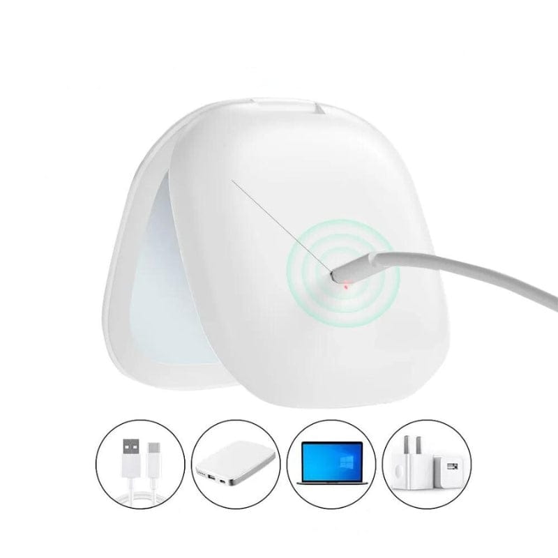 Miroir Grossissant De Poche Avec Led Univers du Voyage