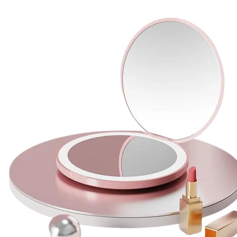 Rose Miroir Led De Poche Univers du Voyage
