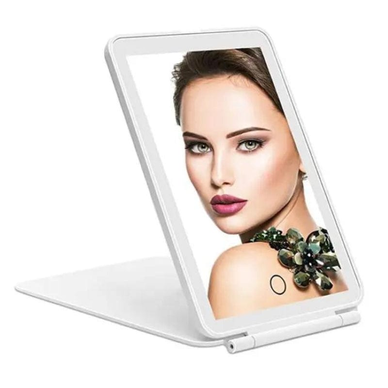 Blanc / 1 Pièce Miroir Led Portable Univers du Voyage