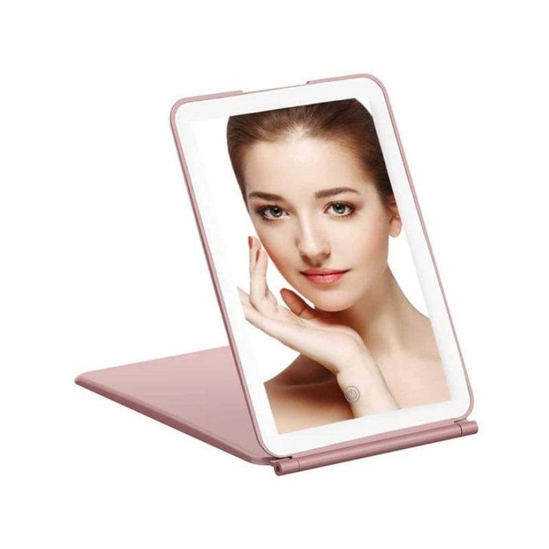 Rose / 1 Pièce Miroir Led Portable Univers du Voyage