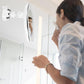 Blanc Miroir Lumineux Grossissant Univers du Voyage