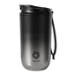 Noir / 450ml Mug Thermos Café Univers du Voyage