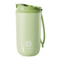 Vert / 450ml Mug Thermos Café Univers du Voyage