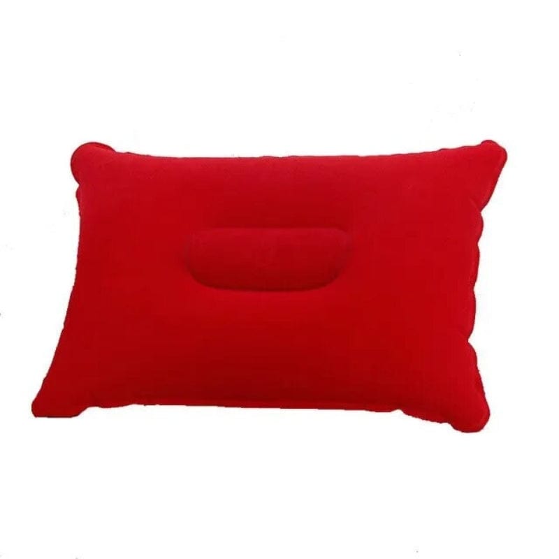Rouge Oreiller Gonflable Voyage Univers du Voyage
