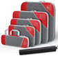Rouge / Six Pièces Organisateur De Valise Compressible Univers du Voyage
