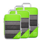 Vert / Trois Pièces Organisateur De Valise Compressible Univers du Voyage