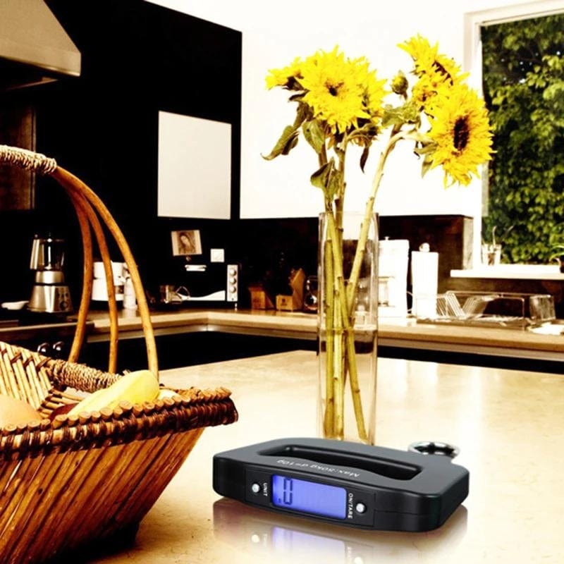 Noir Pèse Bagage Digital Univers du Voyage