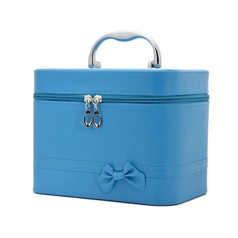 Bleu Petit Vanity Case Femme Univers du Voyage