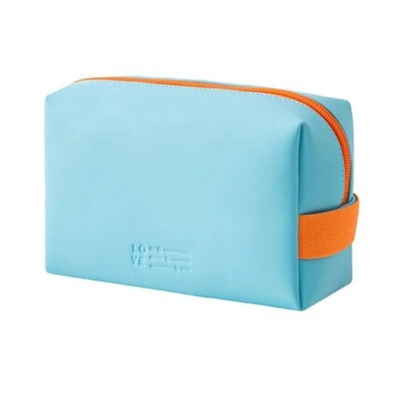 Bleu Ciel Petite Trousse de Toilette Univers du Voyage