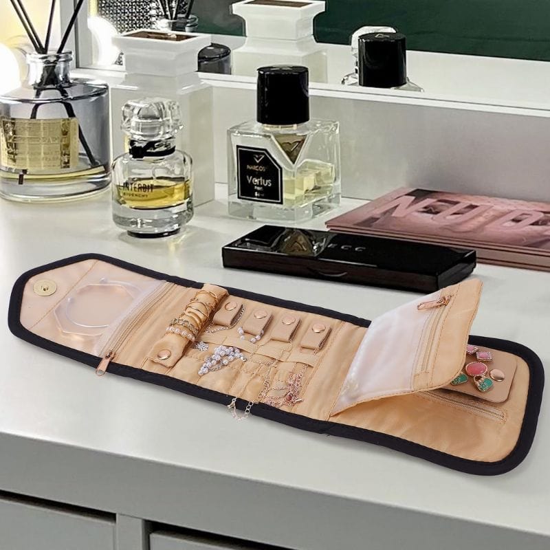 Pochette à Bijoux Univers du Voyage