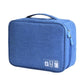 Bleu / Compartiment Unique Pochette De Rangement De Cable Pour Voyager Univers du Voyage