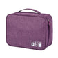 Violet / Compartiment Unique Pochette De Rangement De Cable Pour Voyager Univers du Voyage