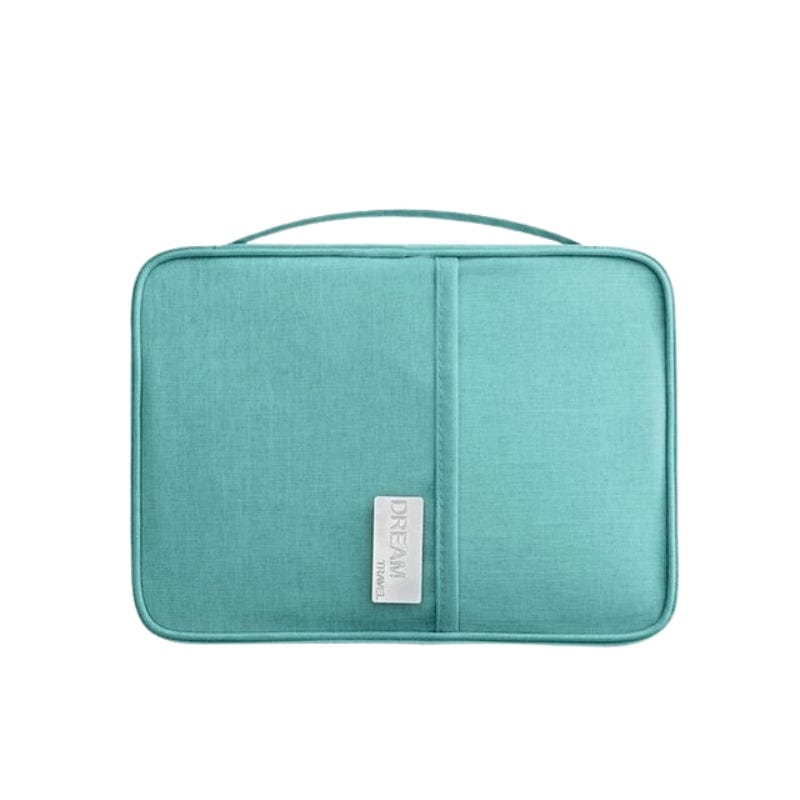 Bleu Ciel / L Pochette Porte Document Voyage Univers du Voyage